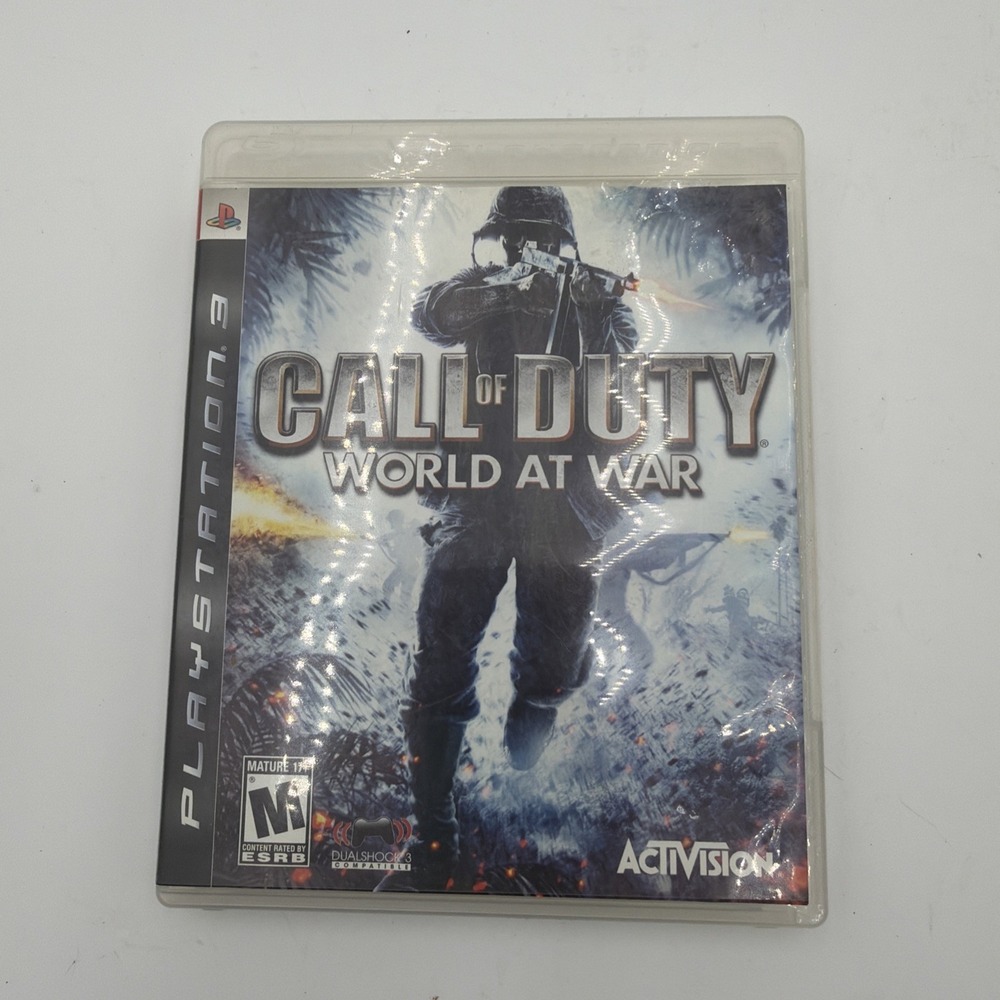 Call of Duty: World at War (Sony PlayStation 3, 2008) Video Game